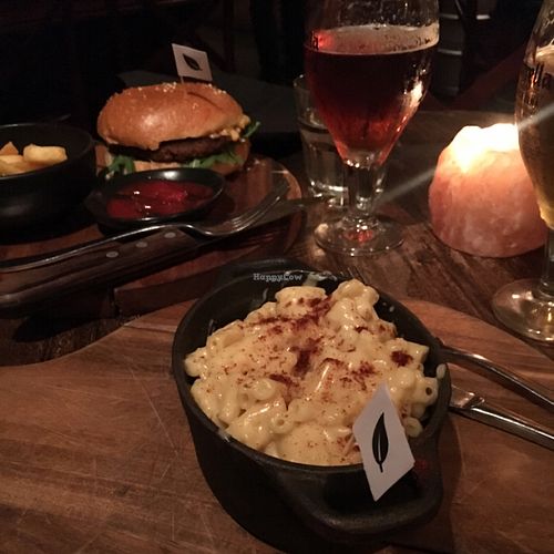 Vegan mac and cheese. at The Hold in Manly