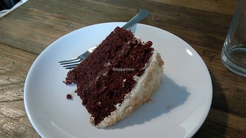 Peanut Butter Cake at The Planet Cafe in Taunton