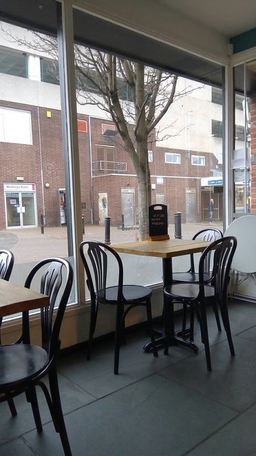 Inside Cafe 2 at The Planet Cafe in Taunton