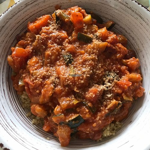 Quinoa meal at L'Eden Sans Gluten in Strasbourg