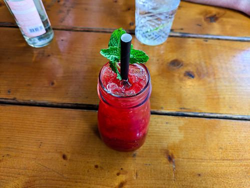 Juice at Hum Vegan Cuisine at Hum Vegan Cuisine in Berlin