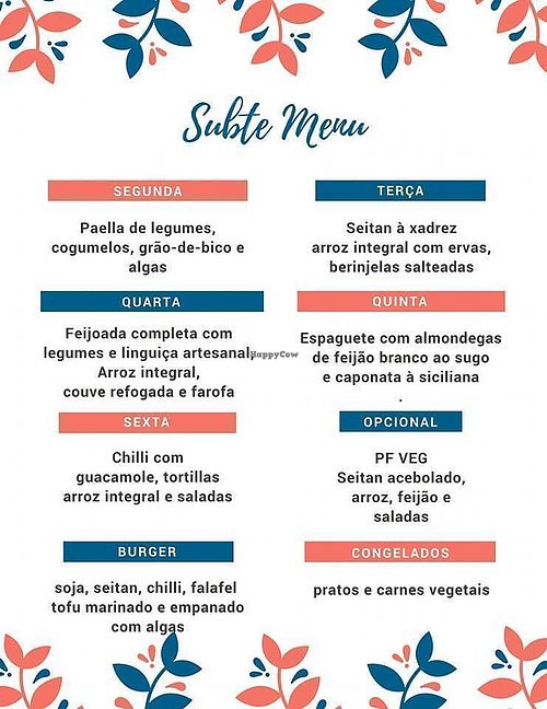 Picture from the Subte Facebook at SuBte Vegan in Sao Paulo