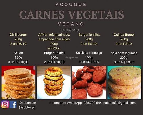 Picture from the Subte Facebook at SuBte Vegan in Sao Paulo