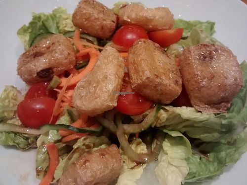 Tofu salad (vegan) at Steak Cattle & Roll - Sauchiehall St in Glasgow