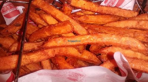 Sweet potato fries at Steak Cattle & Roll - Sauchiehall St in Glasgow