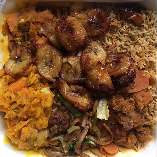 a bit of everything  at Zionly Manna in South East London