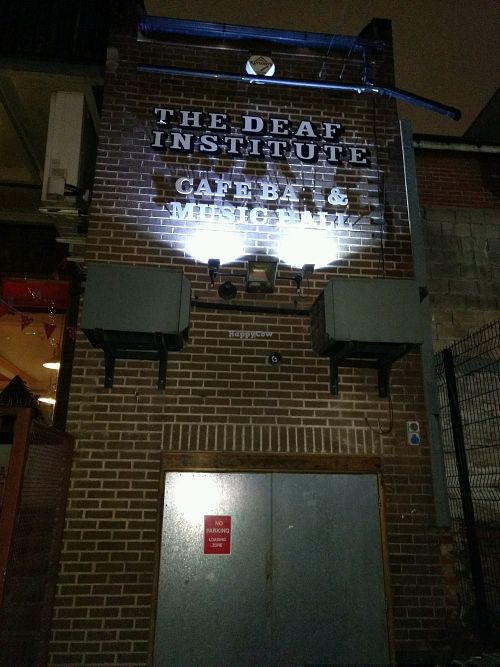 back at The Deaf Institute Bar and Kitchen in Manchester