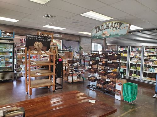 Inside at Country Organics in Redding