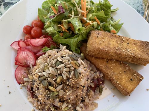 Menu do dia at Alfarroba Cafe in Albufeira