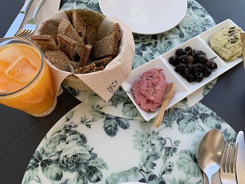 Vorspeisen at Alfarroba Cafe in Albufeira