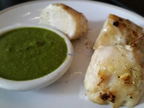 corn cake at Erven in Santa Monica