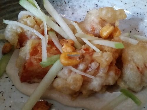 sweet potato tempura at Erven in Santa Monica