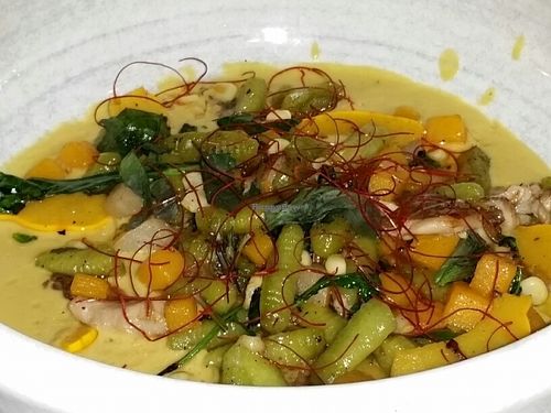 kale cavatalli noodle at Erven in Santa Monica