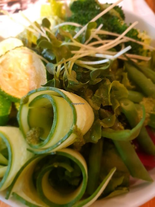 Vegan greens at Mr. Farmer - Shinjuku in Tokyo