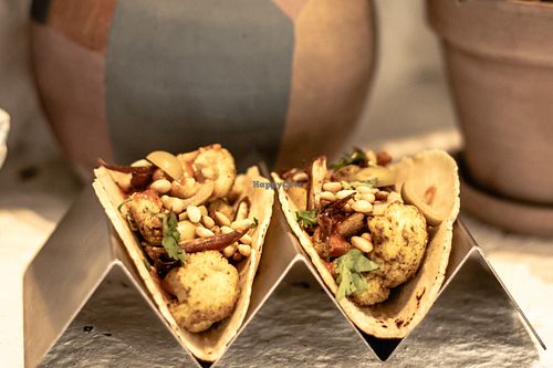 Cauliflower Tacos at Monkey in Chamonix-mont-blanc