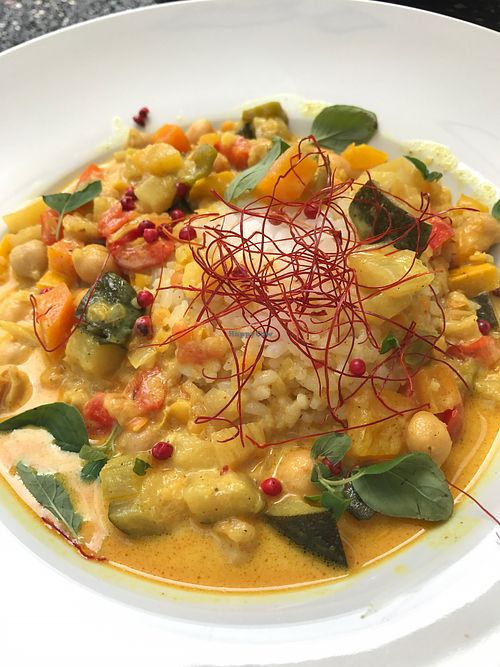 vegan curry at Ich Bin So Frey in Landau