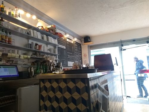 Counter at La Face B in Lille