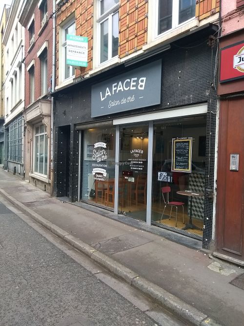 The outside at La Face B in Lille