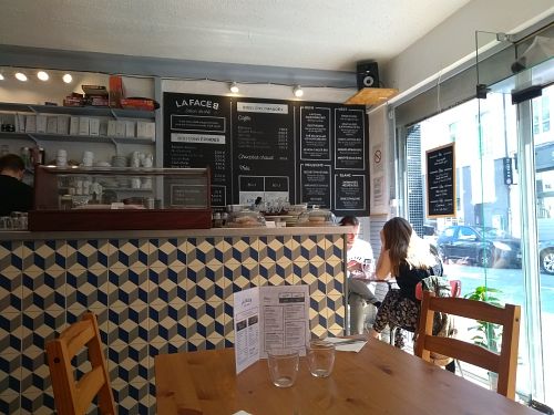 The inside at La Face B in Lille