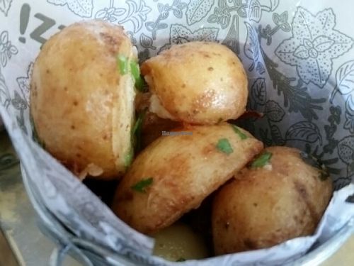 roasted potatoes at Zizzi in Kingston Upon Thames