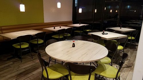 inside dining at Veggie Village in Phoenix