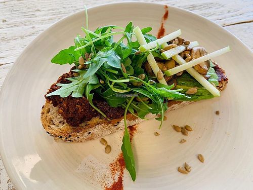 Vegan sobrasada at Cocos Deli in Mallorca