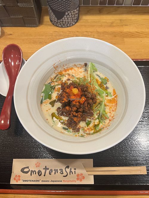   at Vegan Ramen Towzen in Kyoto