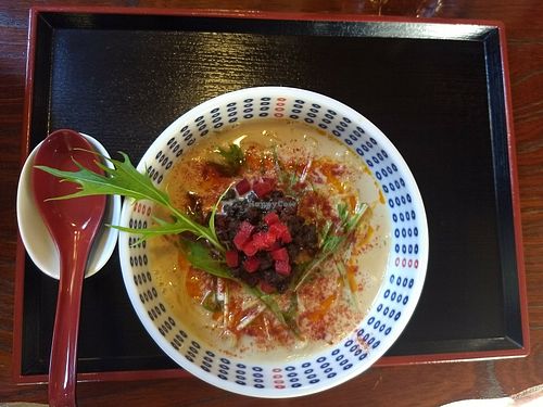 Ramen at Vegan Ramen Towzen in Kyoto