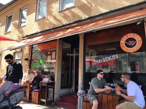 the food shop from outside at Wok on Fire in Ludwigsburg