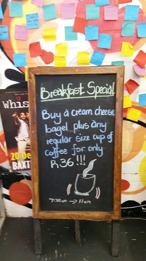 Sign 2 at Dolce Bakery in Cape Town