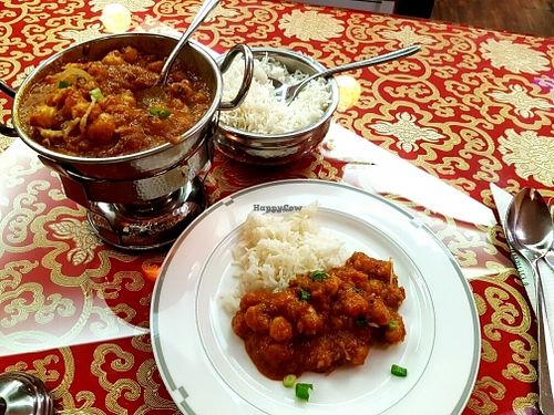 chana masala at Jyoti Restaurant - Nogosan in Seoul