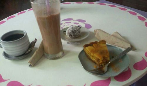 dessert!  at Yoga House & Spa in Koh Samui