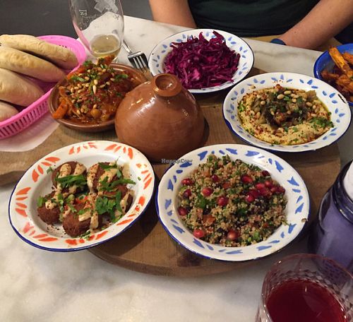 yummy een beetje van alles  at Hummus in Delft