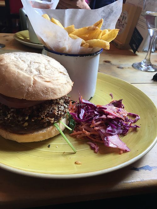 Falafel burger  at Lounges - Nautico Lounge in Weymouth