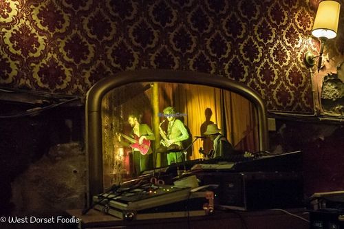 Bug tree swamp playing at one of my supper clubs  at BearKat Bistro in Bridport