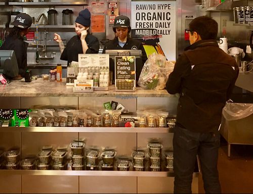 where the order begins! at Juice Press - Madison Ave in New York City