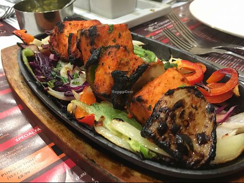 the nicest tofu dish at Curry Culture in Stockport