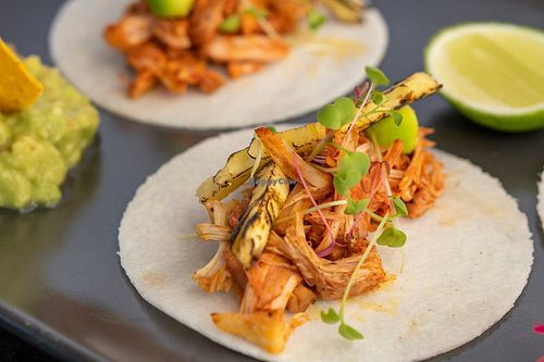 Vegan Pastor Tacos at La Pacha Mama in Ubud