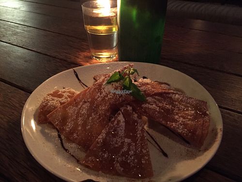 dessert at La Pacha Mama in Ubud