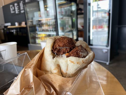 Jerusalem falafel  at Falafel Metro in Tauranga