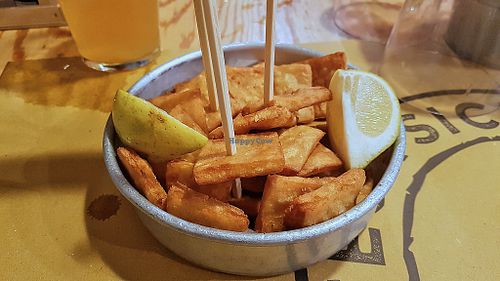 Panelle (vegan) at FUD in Catania