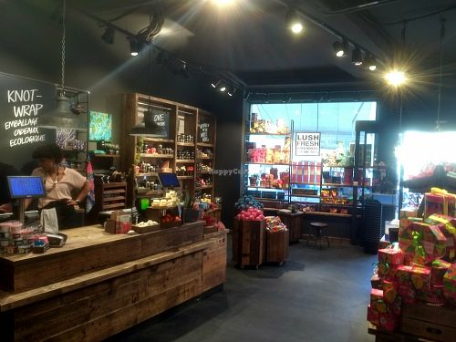 Inside Lush at LUSH in Lausanne