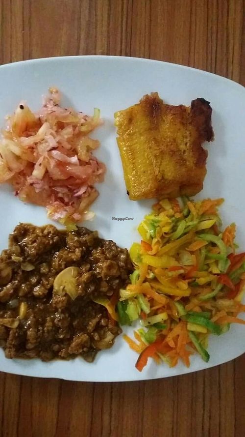 Menu Raw at Berakah in Bogota