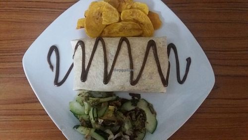 Burrito Mexicano at Berakah in Bogota