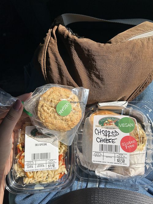 Chopped cheese wrap, orzo salad, ranger cookies  at Nature's Pantry in New Windsor