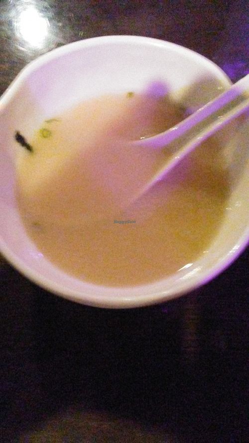 Miso Soup at Mizu Sushi and Grill in Zanesville