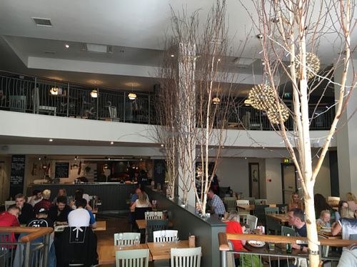 Inside  at Zizzi in Newcastle Upon Tyne