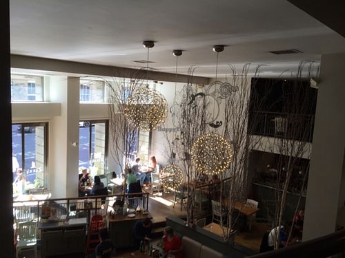 downstairs at Zizzi in Newcastle Upon Tyne