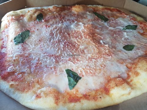 Rustica Vegan Margherita Pizza at Zizzi - Brindleyplace in Birmingham