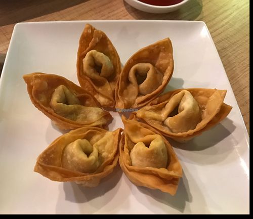 Golden Wontons at Loving Hut in Litchfield Park